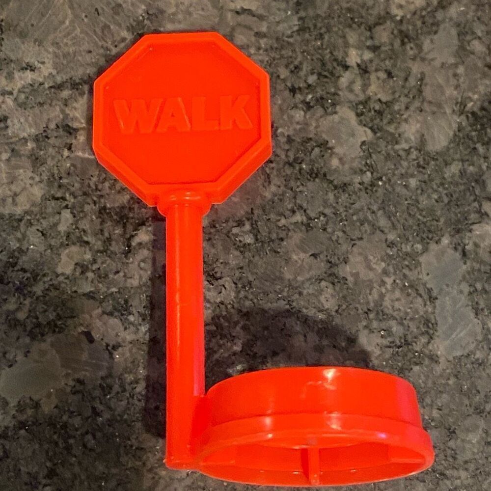 Vintage Fisher-Price Little People Walk Don’t Walk Stop Sign for School